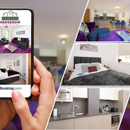 Premium Deals On Modern 2 -Bed 2-Bath Central City 122 High Street Flat For Movers & Pros By Hedgerow Mánchester Exterior foto