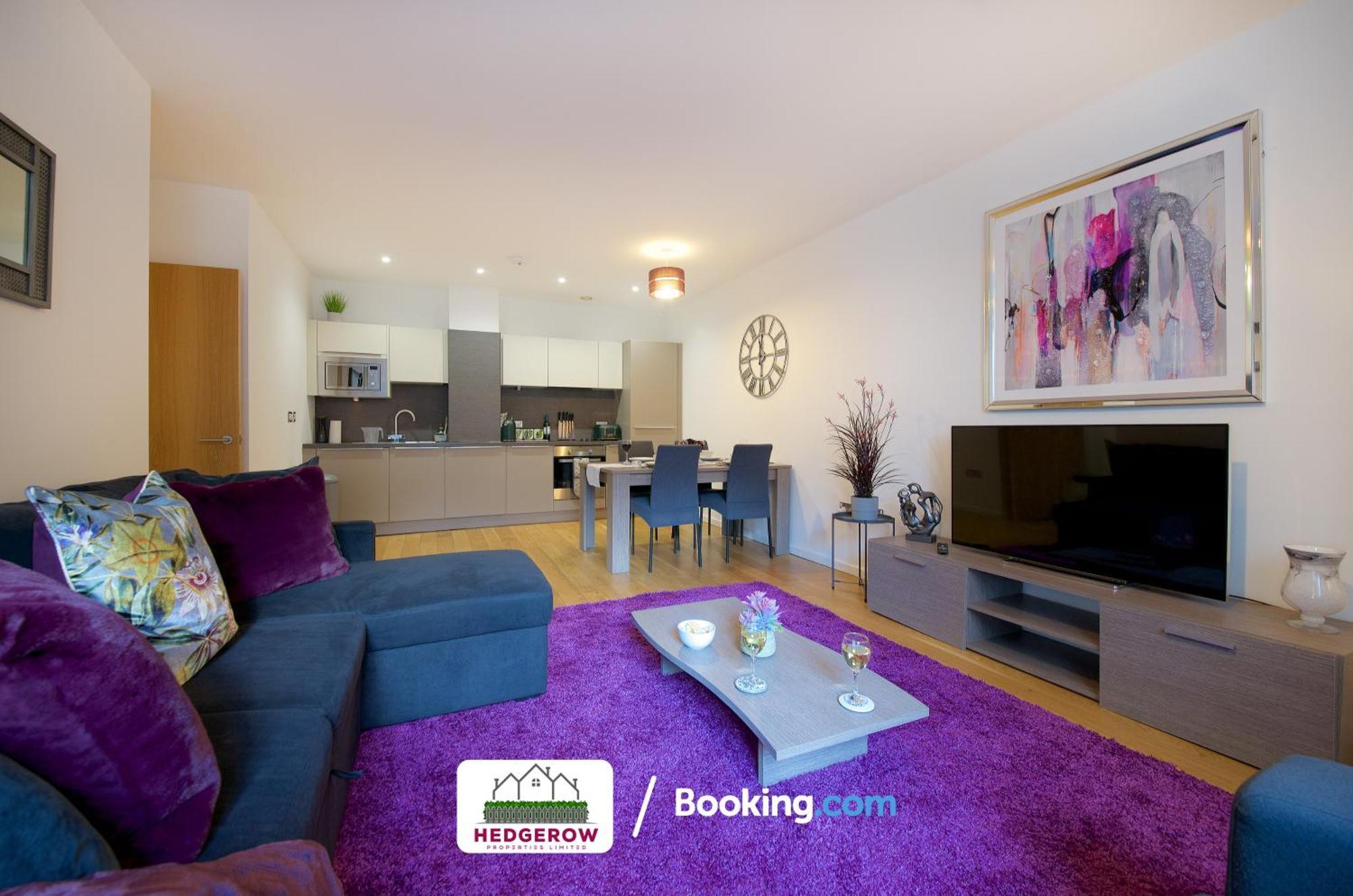 Premium Deals On Modern 2 -Bed 2-Bath Central City 122 High Street Flat For Movers & Pros By Hedgerow Mánchester Exterior foto